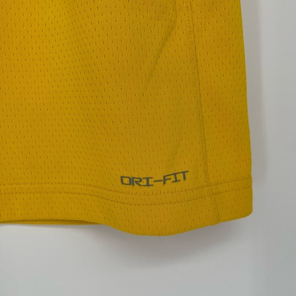 Nike LeBron James #6 Lakers Swingman Jersey Yellow Dri-Fit Size S GM01164502 - Picture 3 of 8